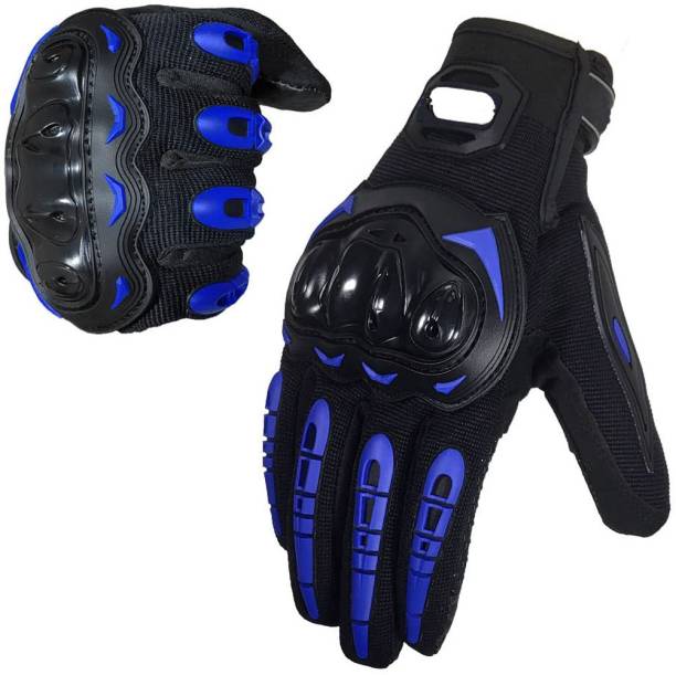SHIVEXIM Motorcycle Gloves Breathable Anti-Slip with Good Grip Hard Knuckles Protection Riding Gloves