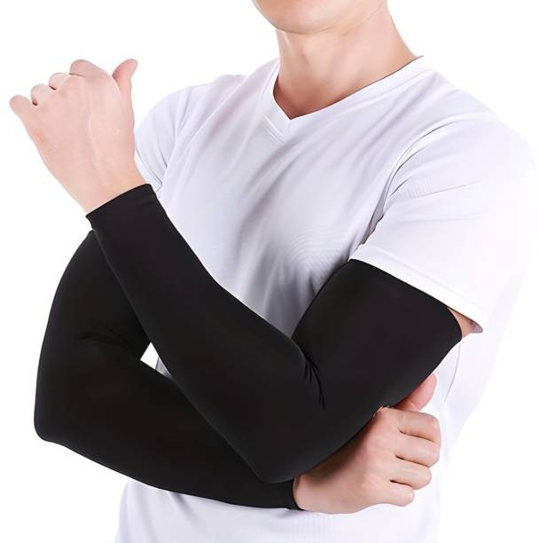 AUTOSITE Sun UV Protection Sports Arm Sleeves for Men and Women Cycling Gloves