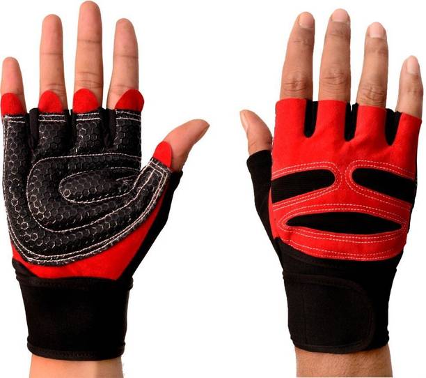STYRKR High Quality Lycra Gym Gloves -297 Gym & Fitness Gloves