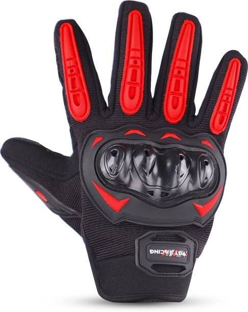Steelbird GT-17 Full Finger Bike Riding Gloves with Touch Screen Sensitivity Riding Gloves