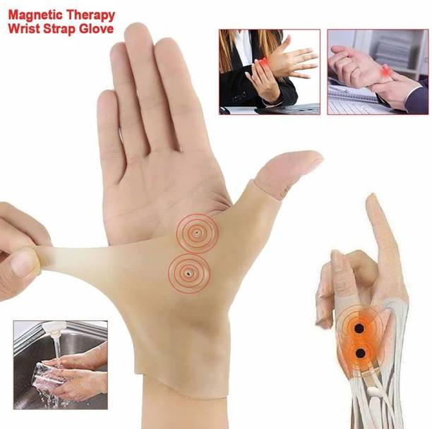 Digital Shoppy Magnetic Therapy Wrist Hand Thumb Support Pain Relief Gloves (Right Hand) 1 Pc Gym & Fitness Gloves