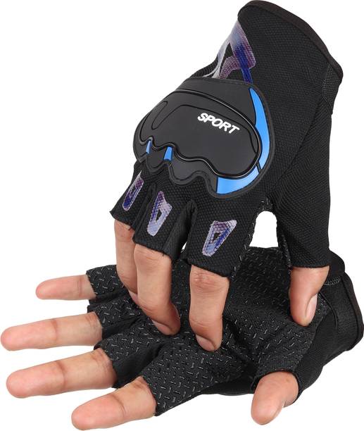 Rhtdm Multipurpose Unisex Bike Racing Full Finger Gloves Breathable Comfortable Riding Gloves