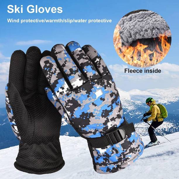 AutoKraftZ PROBIKER-BLACK COLOR-248 Riding Gloves