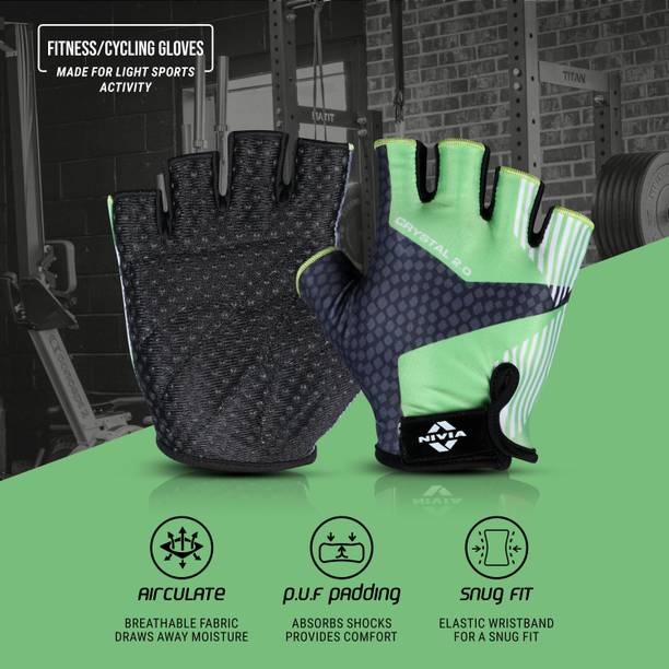 NIVIA Crystal 2.0 Fitness Glove Gym & Fitness Gloves