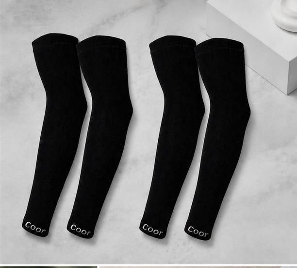 Suttizurrab Cotton UV Protection Arm Sleeves/Hand Socks Gym & Fitness Gloves