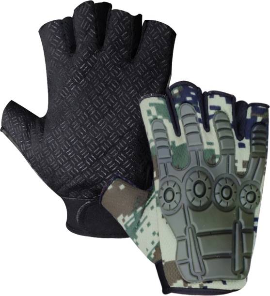 AutoKraftZ BREATHABLE RIDING GLOVES WITH SOFT LINING AND SILICON PROTECTION-689. Riding Gloves