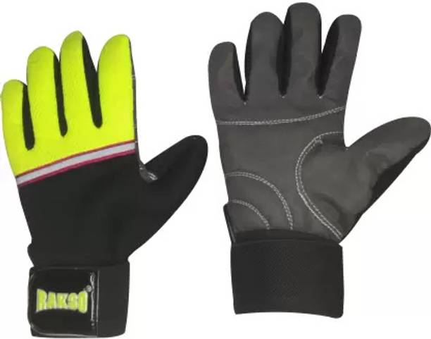 Rakso MEDIUM Weight Lifting Gloves Full Finger Hand Protector Gym & Fitness Gloves Gym & Fitness Gloves