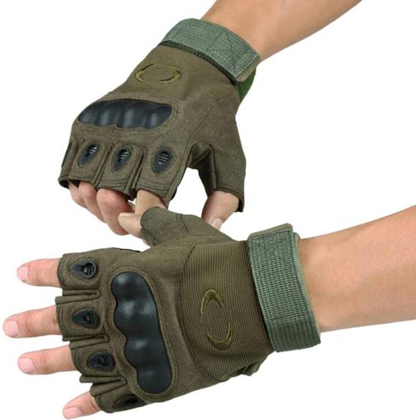 Rhtdm Half Finger Tactical Gloves Military Army GLOVE XXL Size Riding Gloves