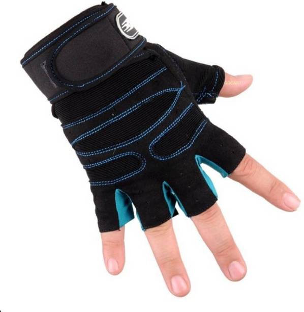 GOCART Weight Lifting Gloves With 12" Gym & Fitness Gloves