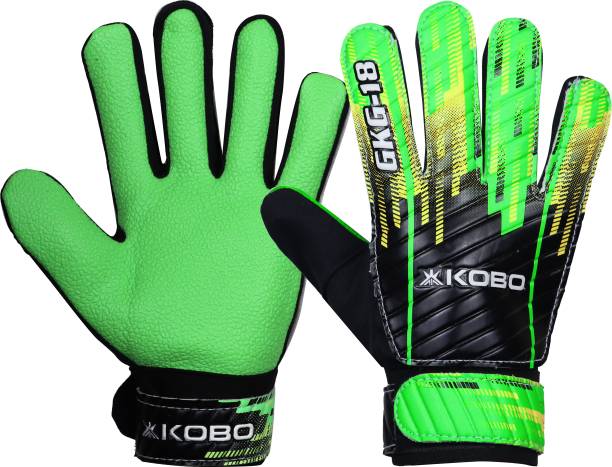 KOBO Football / Soccer Goal Keeper Professional Gloves (Size-7.5) Goalkeeping Gloves