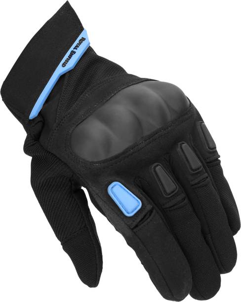 ROYAL ENFIELD Kommuter Bike Riding Gloves | Knuckle Protection & Abrasion Resistance Riding Gloves