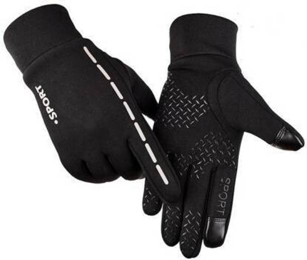 zaysoo Waterproof Winter Outdoor Gloves Athletic Touch Screen Gloves Riding Gloves