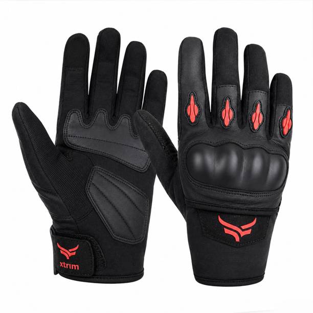 Xtrim Racer Universal Biking Gloves with Sloping Knuckl...