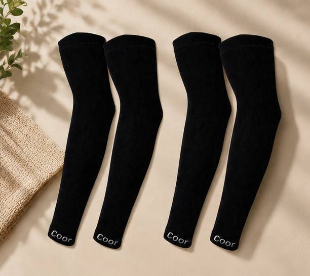 Suttizurrab Cotton UV Protection Arm Sleeves/Hand Socks Gym & Fitness Gloves