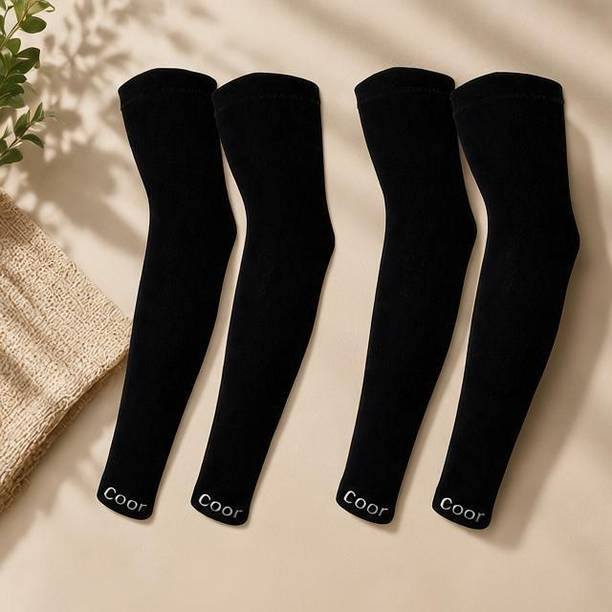 Suttizurrab Cotton UV Protection Arm Sleeves/Hand Socks Gym & Fitness Gloves