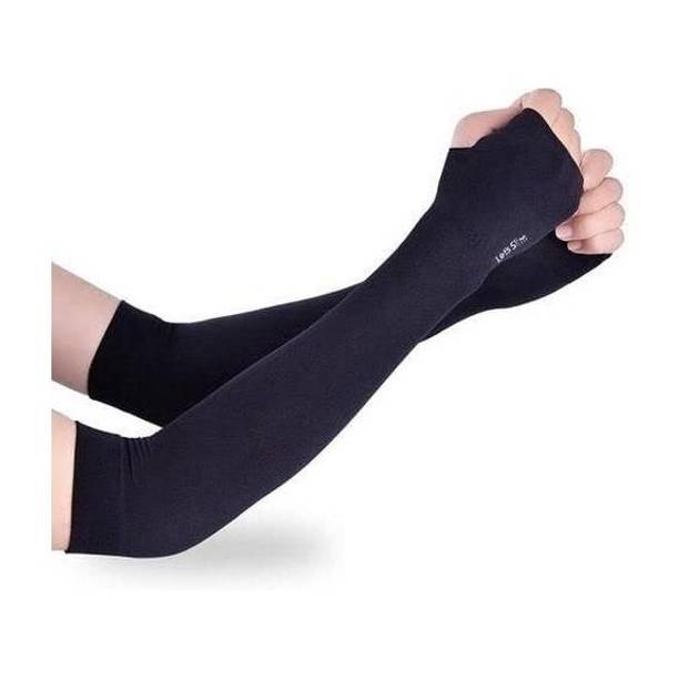 Homeistic Applience Cotton Finger Arm Sleeves/Hand Socks - UV/Sun Protection Finger Cut Arm Sleeves Gym & Fitness Gloves