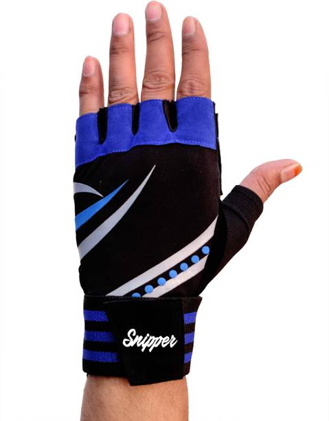 STYRKR High Quality Lycra Gym Gloves -206 Gym & Fitness Gloves