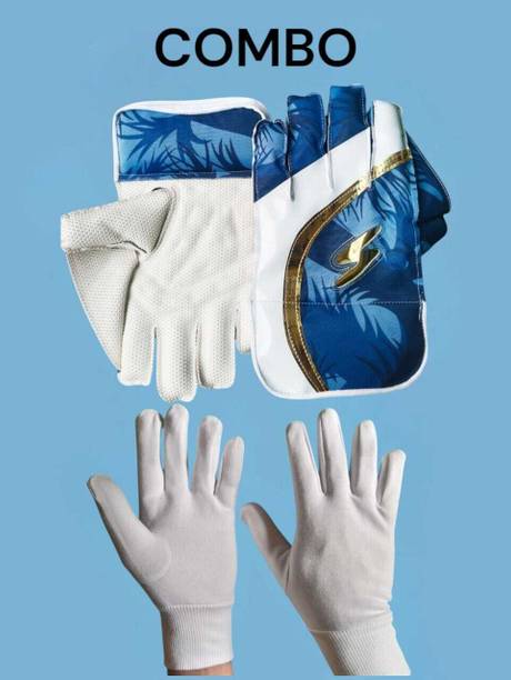 AZAD SPORTS GALLERY ARMY WICKET KEEPER GLOVES WITH INNE...