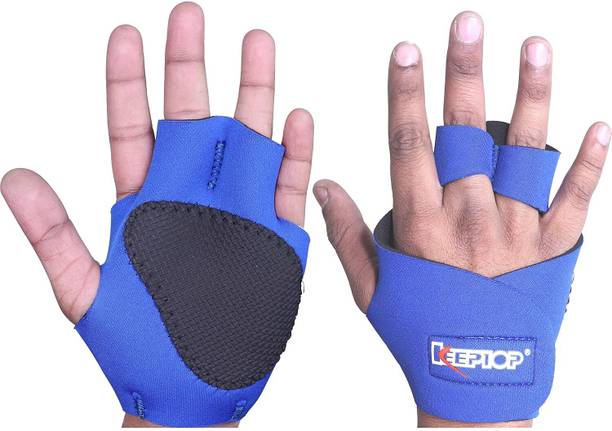 KOBO Gym Glove Neoprene with Thick Grip (Imported) Gym & Fitness Gloves