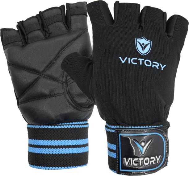 VICTORY POWER Gym Gloves for Men & Women with Wrist Support for Weightlifting, Exercise Gym & Fitness Gloves