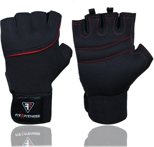 FIT & FITNESS Extra soft Neoprene with lycra Gym & Fitness Gloves