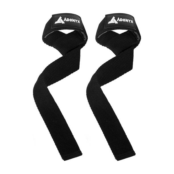 ADONYX Professional Wrist Wrap For Gym, Wrist Support Gym, WeightLifting deadlift Strap Gym & Fitness Gloves