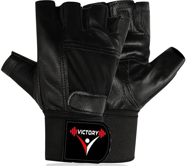 VICTORY Premium Weight Lifting Gym & Fitness Gloves