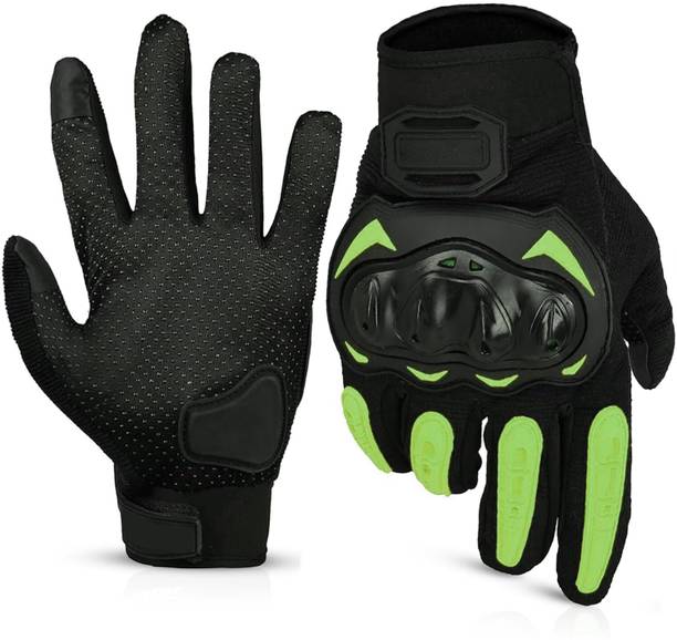 ऑल एक्सट्रीम Probiker Full Finger Motorcycle Riding Gloves with Hard Knuckle राइडिंग के दस्ताने