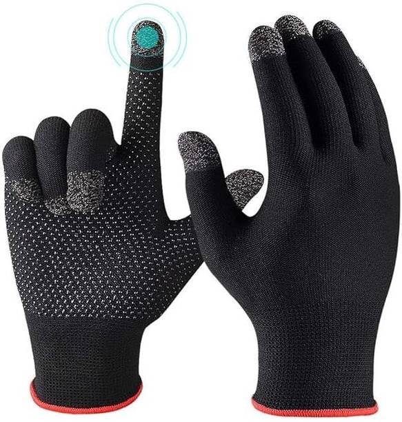 GENIUSGRAWTH Gaming Gloves Full Hand Gloves for PUBG & Free Fire, -Highly Bike Riding Cycling Driving Gloves