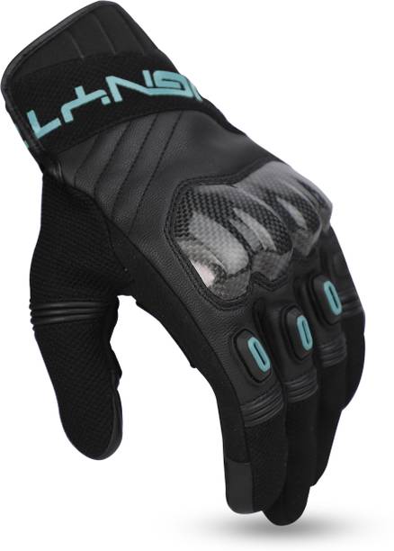 इगनाइट Carbon Full Finger Bike Riding Gloves with Touch Screen Sensitivity राइडिंग के दस्ताने
