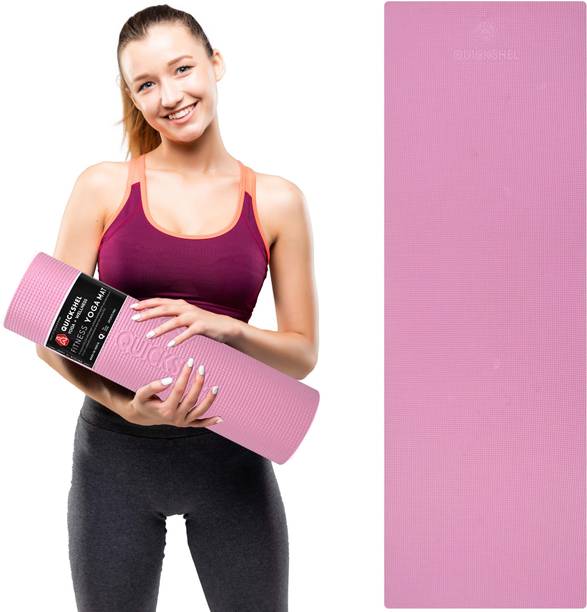 Quick Shel EVA Anti Slip Home Gym Exercise Workout Fitness for Men Women Kids 4 mm Yoga Mat