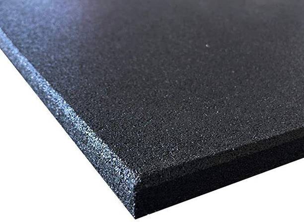 Khandesh RUBBER TILES Black 10 mm Gymnastic Mat