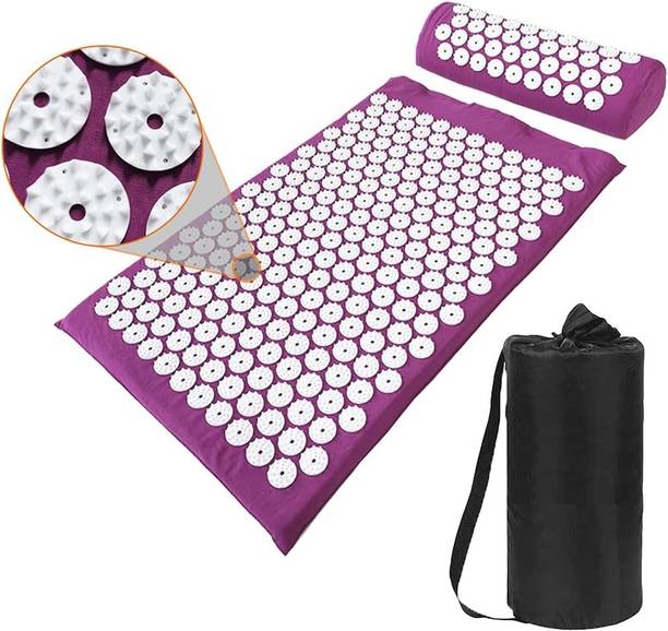 Qiyang sales Massage Cushion Acupressure Mat Set For Back/Neck Pain Relief Multicolor 5 mm Accupressure Mat