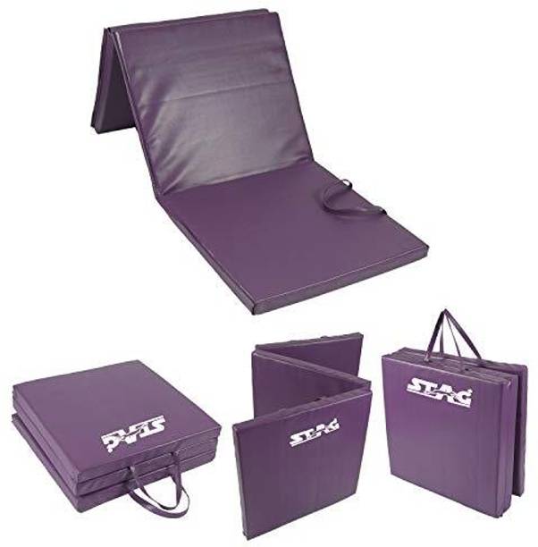 Stag iconic Multi-Purpose Foldable Fitness MAT 180 CM X 60 CM X 40 MM 40 mm mm Exercise & Gym Mat