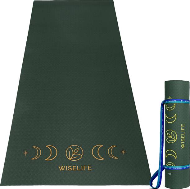 Wiselife XL-MAT-GREEN 6 mm Yoga Mat