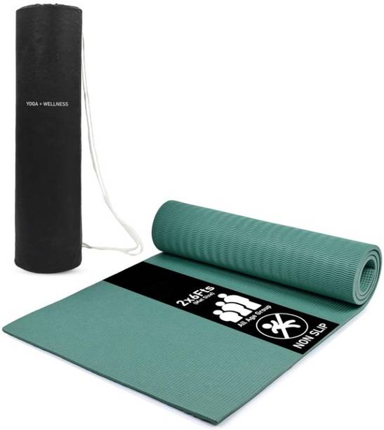 Green Glow Yogamat-8mm-Green-0001 8 mm Yoga Mat
