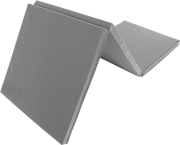 IRIS Tri-Fold Tumbling Mat 6’x2’ with Carrying Handles (Grey) Grey 25 mm Gymnastic Mat