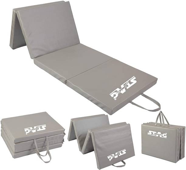 stag global 30 MM Multi-Purpose Foldable Fitness MAT Gymnastics mat & Grey 30 mm Exercise & Gym Mat