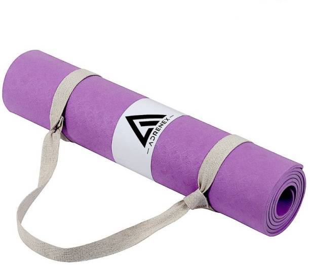 Adrenex by Flipkart yoga mat ( ) Purple 6 mm Yoga Mat