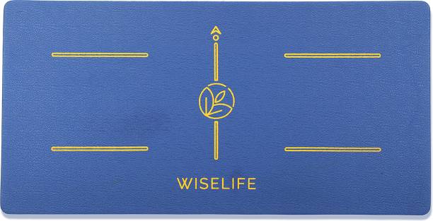 Wiselife Yoga Cushion Pad (Blue) | Elbow & Knee Pad, Extra Cushion, Professional Grip - 20 mm Yoga Mat
