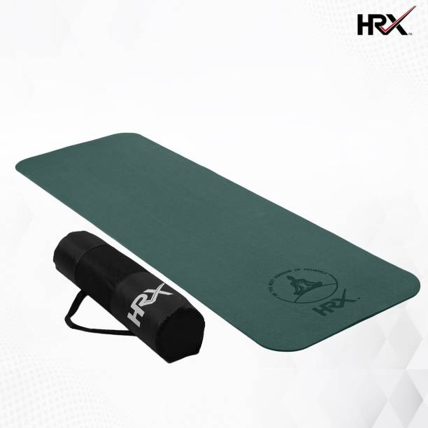HRX Anti-Slip,Lightweight,Soft EVA Mat with Carry Bag for Women & Men,Exercise & Gym 6 mm Yoga Mat