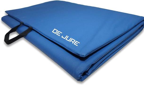 DE JURE FITNESS EcoFriendly Exercise Gym mats For Men & Women, Yoga Mat and Exercise Mat Blue 10 mm Yoga Mat