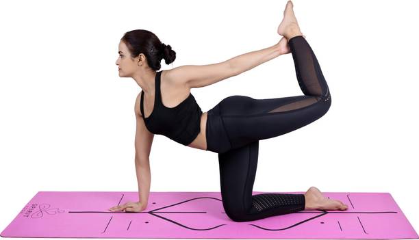 Spirit Store Spirit Yoga - 6mm Yoga Mat (Pink) Pink 6 mm Yoga Mat