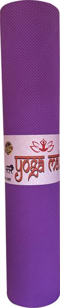 Taido Yoga Mat EVA Material Anti-Skid and Anti-Slip Sport Mat for Men and Women Purple 4 mm Yoga Mat