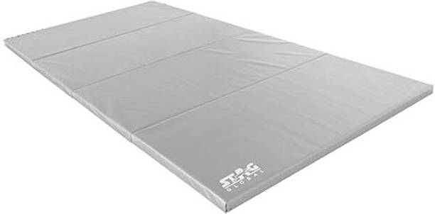 stag global 30 MM Multi-Purpose Foldable Fitness MAT Gymnastics mat & Grey 30 mm Exercise & Gym Mat