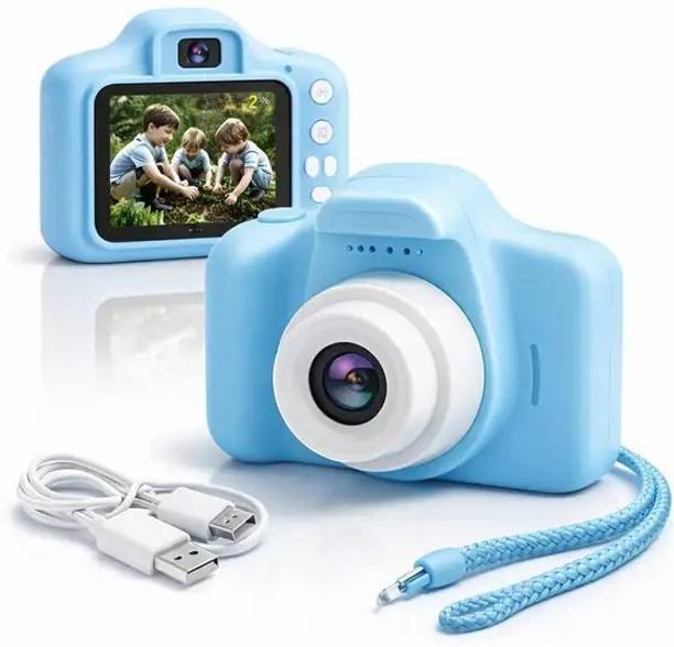 LIVORA Kids Camera 13MP 1080P HD digital camera with games and Video Recording I