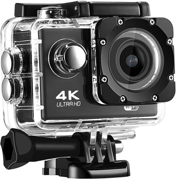 Elevea Action camera (12 years warranty)4K WiFi Waterproof Action Sport Camera Sports and Action Camera