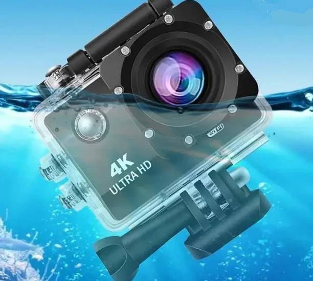 Vynex Waterproof Action Camera 4K 20Mp WiFi 30M Action
