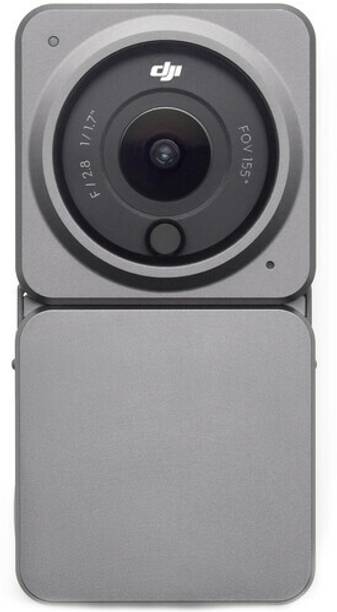 dji Osmo Power Combo with Module, Magnetic Versatility, 4K Recording Upto 120 fps and 155 Degree FOV, Portable and Wearable, Horizon Steady, AI Editor, 10 m Waterproof Sports and Action Camera  (Black, 12 MP)