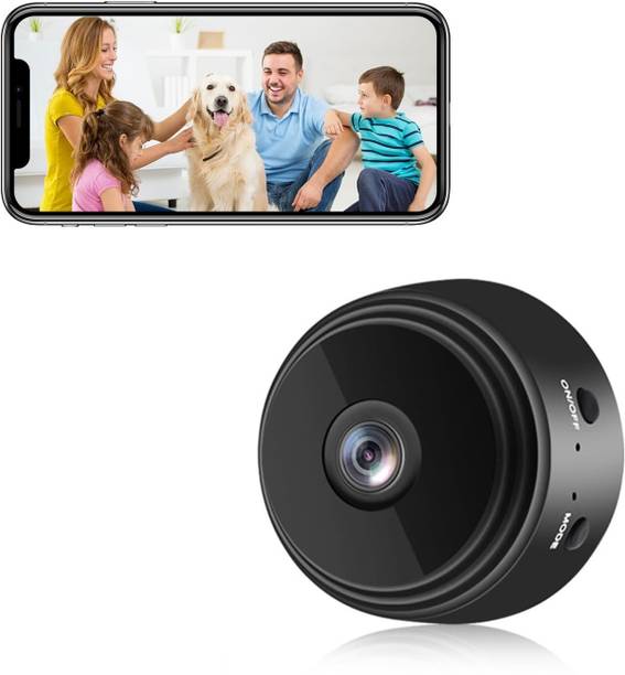 OSHSIZ WIFI SECURITY CAMERA 1080p Night Vision Camera with Smart Motion Alerts & Wireless Remote View Sports and Action Camera